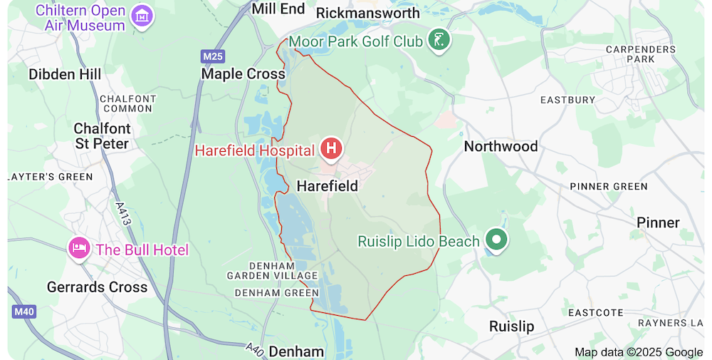 Harefield Middx UB9 Ground Rent Reversion For Sale 64 Year Leases