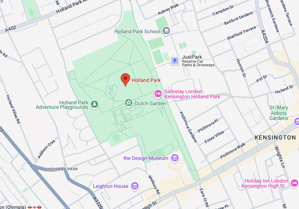 Holland Park London W11 Ground Rent Reversion For Sale