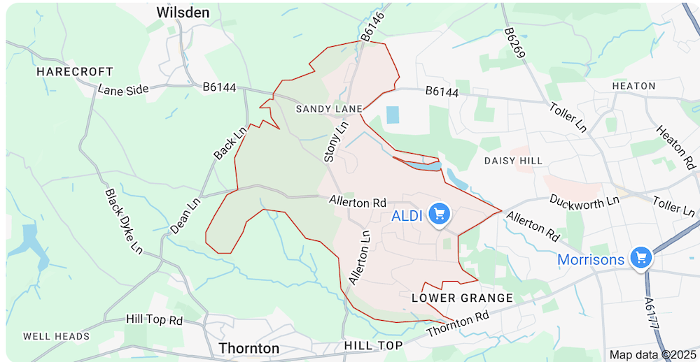 Allerton, Bradford BD15 Freehold Ground Rent Investment For Sale