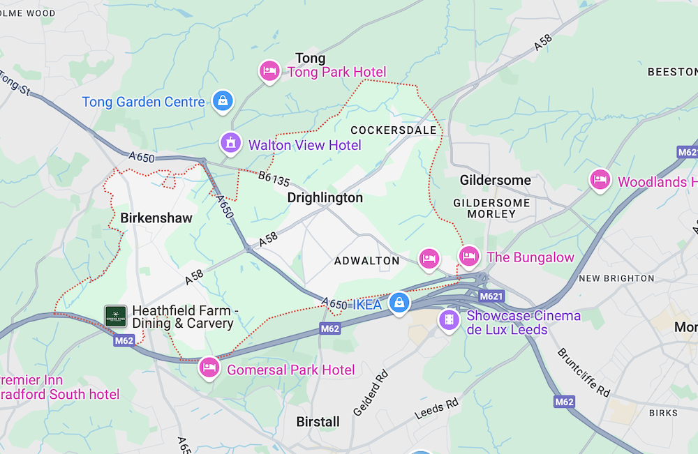 Drighlington, Bradford BD11 Freehold Ground Rent Investment For Sale