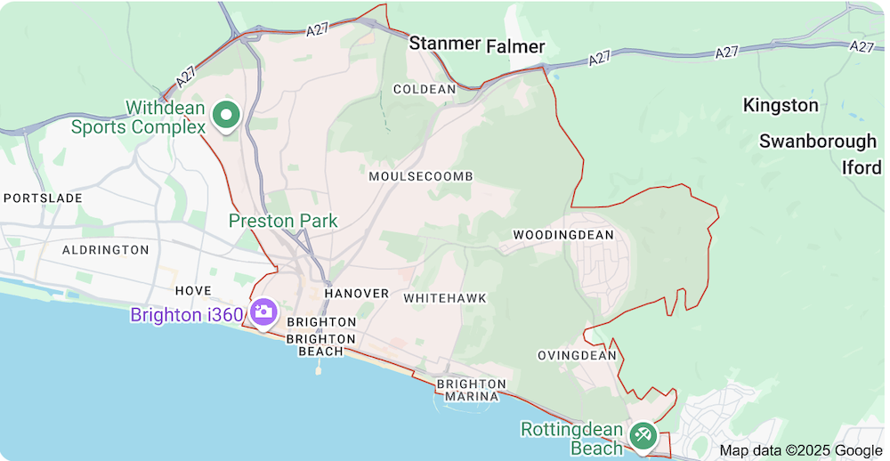 Brighton Ground Rents For Sale - We Cover These Postcodes