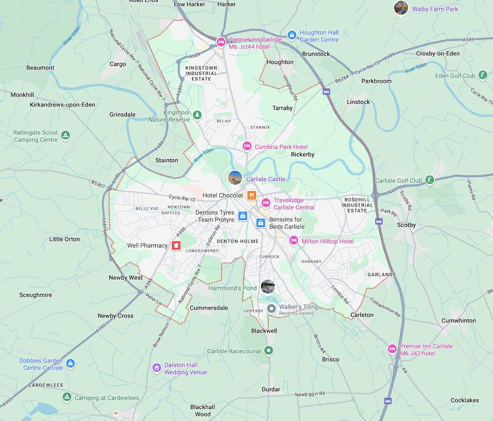 Carlisle Ground Rents For Sale - We Cover These Postcodes