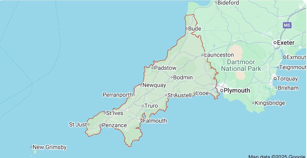 Cornwall Ground Rent Investments Always Required - We Cover These Areas