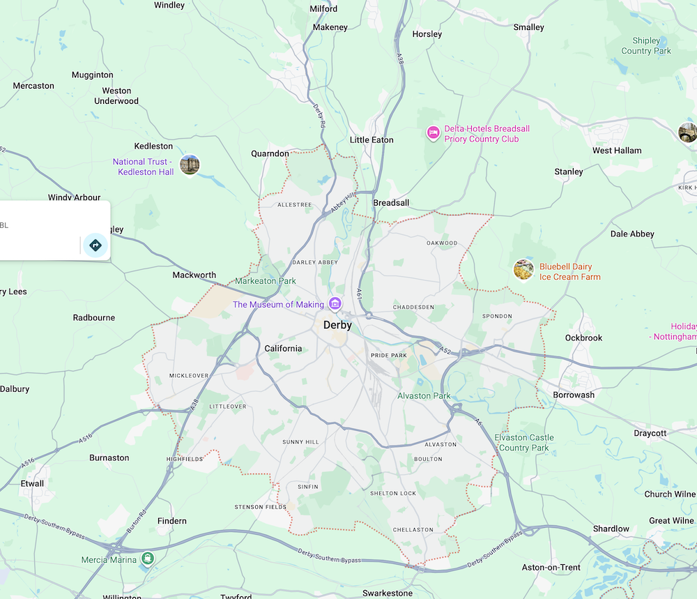 Derbyshire Ground Rents Wanted In The Following Postcodes