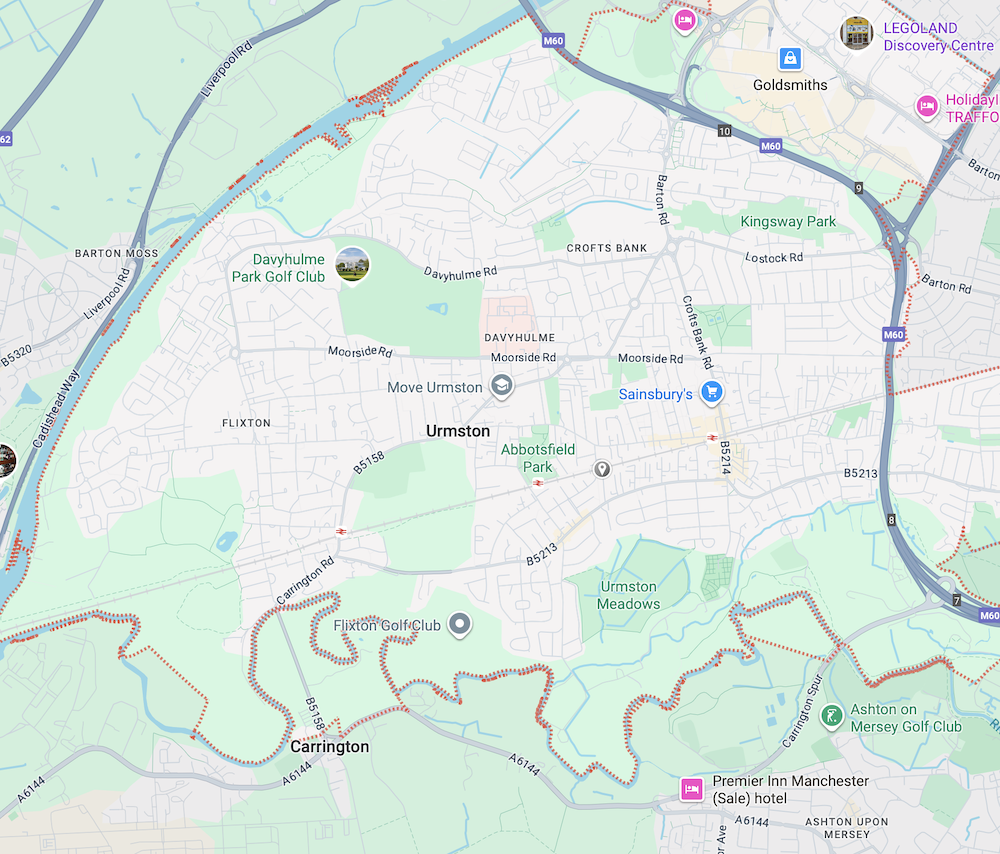 Urmston, Manchester M41 Freehold Ground Rent Investment For Sale