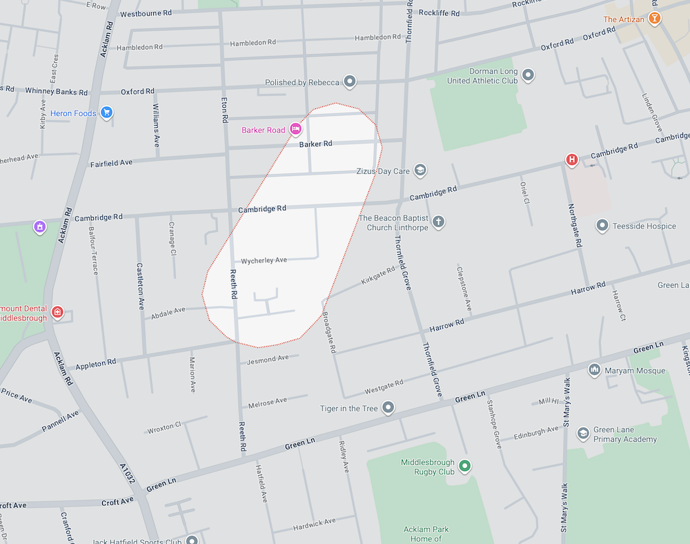 Linthorpe, Middlesborough TS5 Freehold Ground Rent Investment For Sale