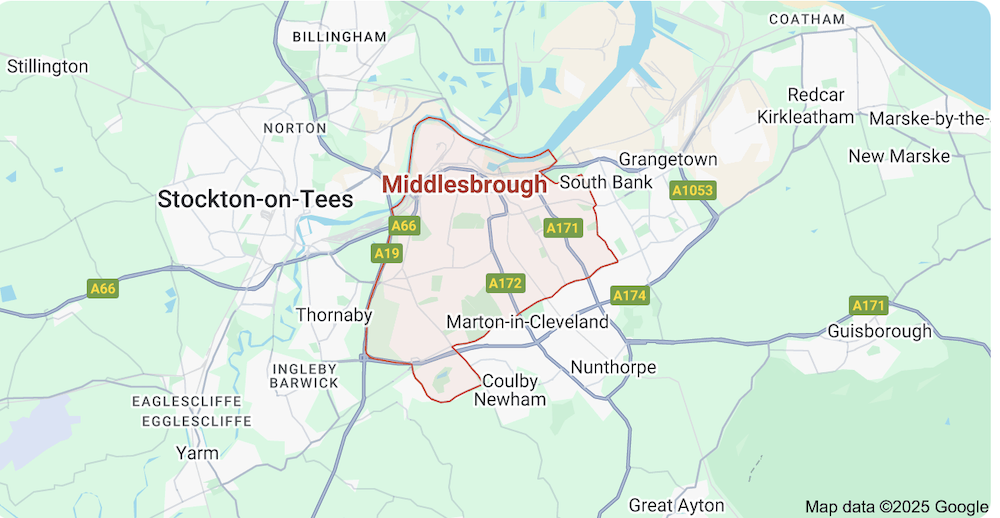 Middlesborough Freehold Ground Rent Investments For Sale.