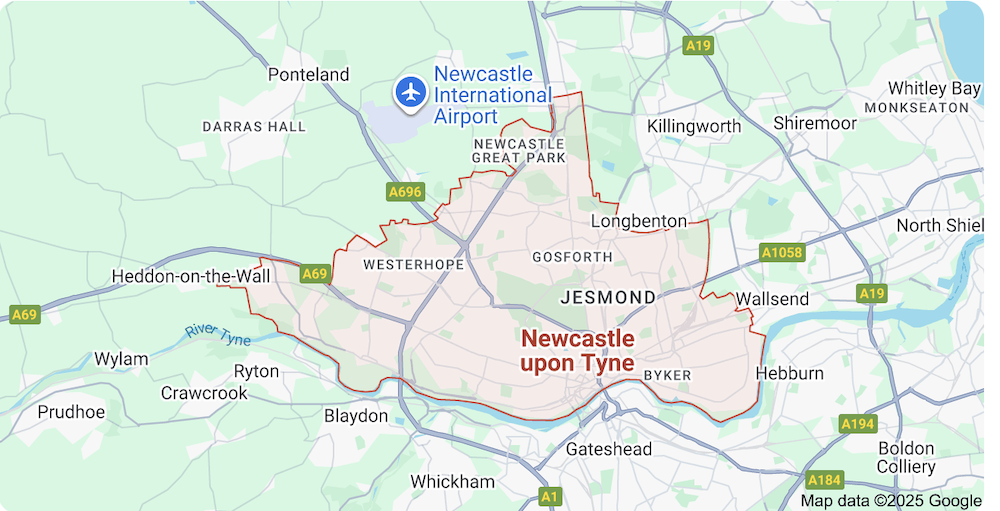 Newcastle Ground Rent Sales - We Cover These Areas