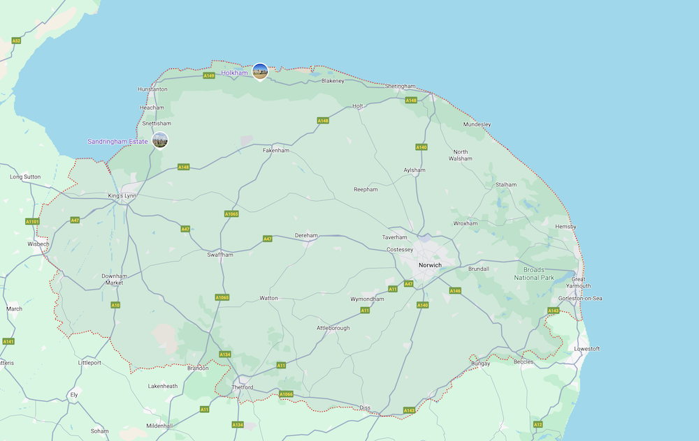 Norfolk Ground Rent Investments  - We Cover These Postcodes