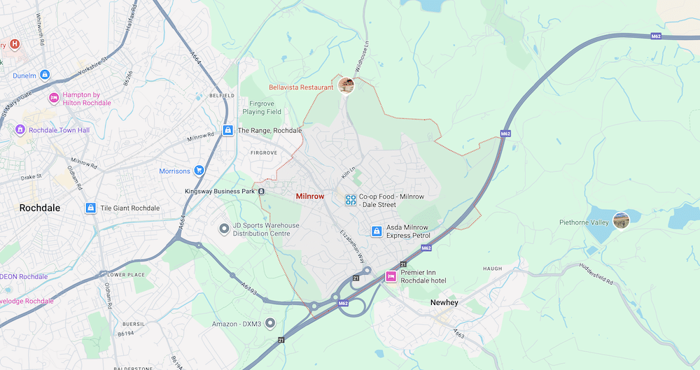 Milnrow, Rochdale OL16 Freehold Ground Rent Investment For Sale