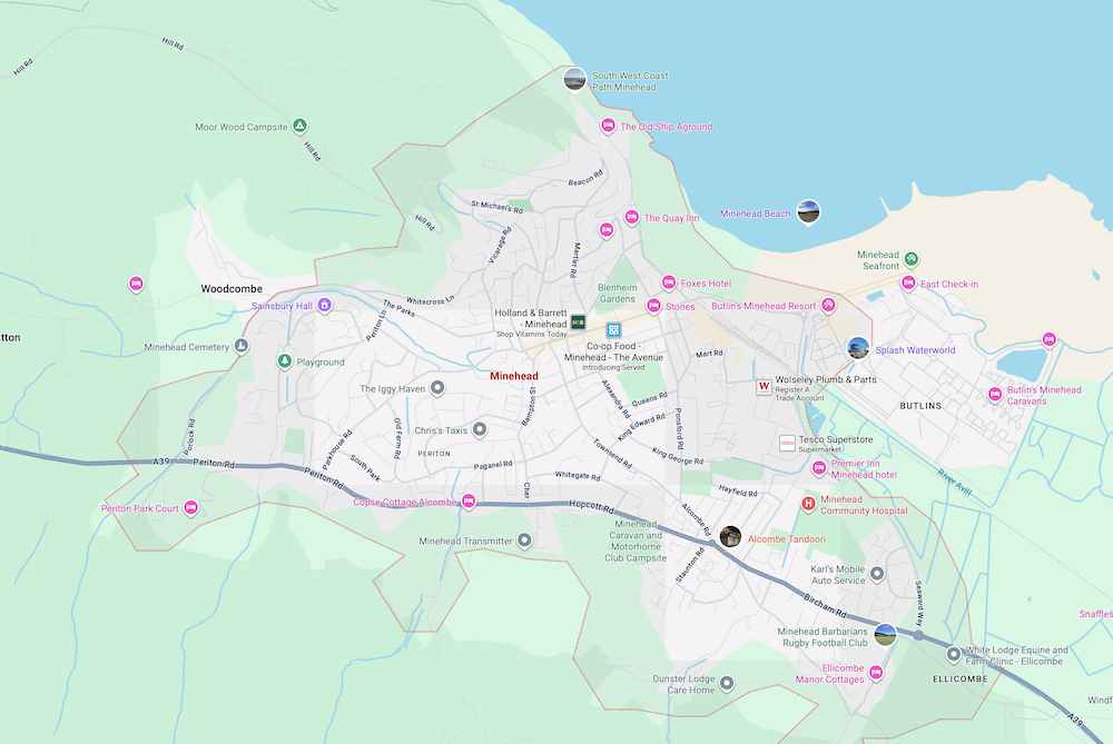Minehead, Somerset TA24 Freehold Ground Rent Investment For Sale